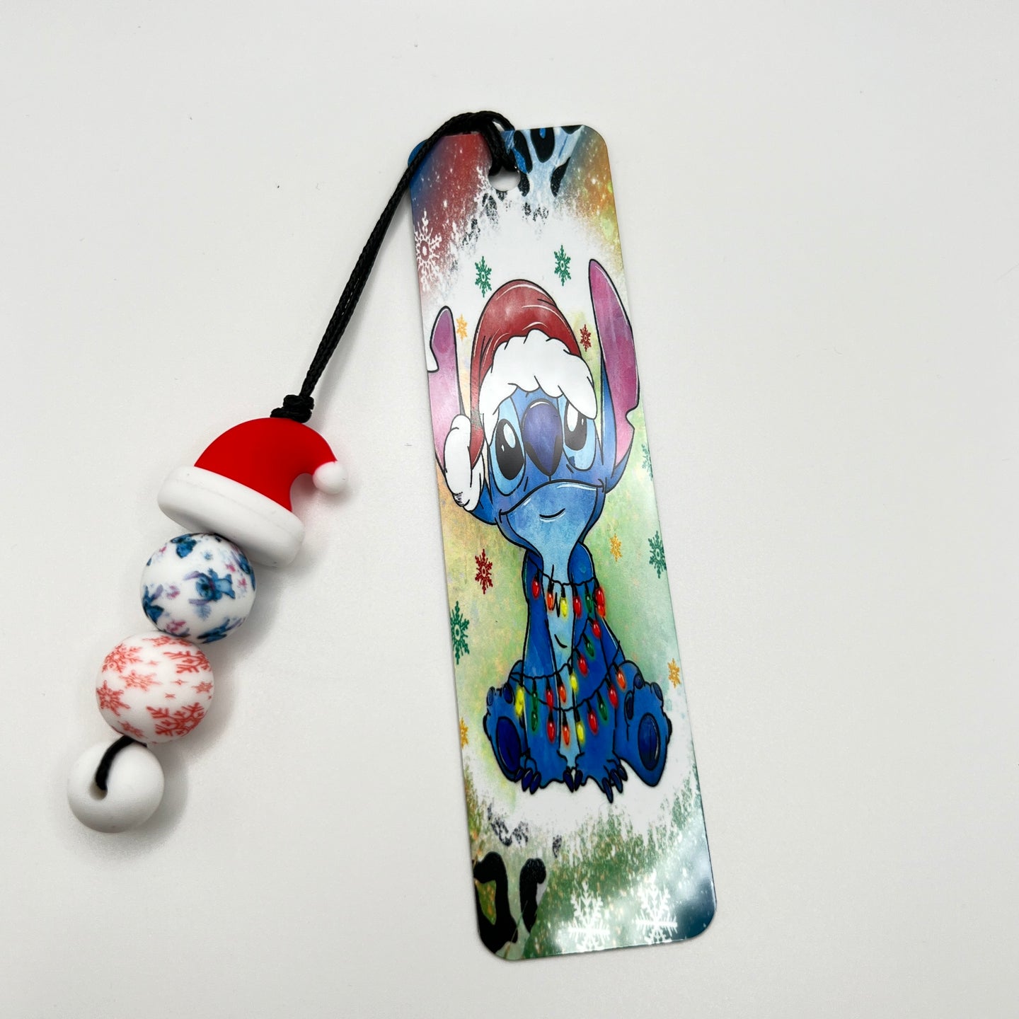 Santa Stich Bookmark w/Beads